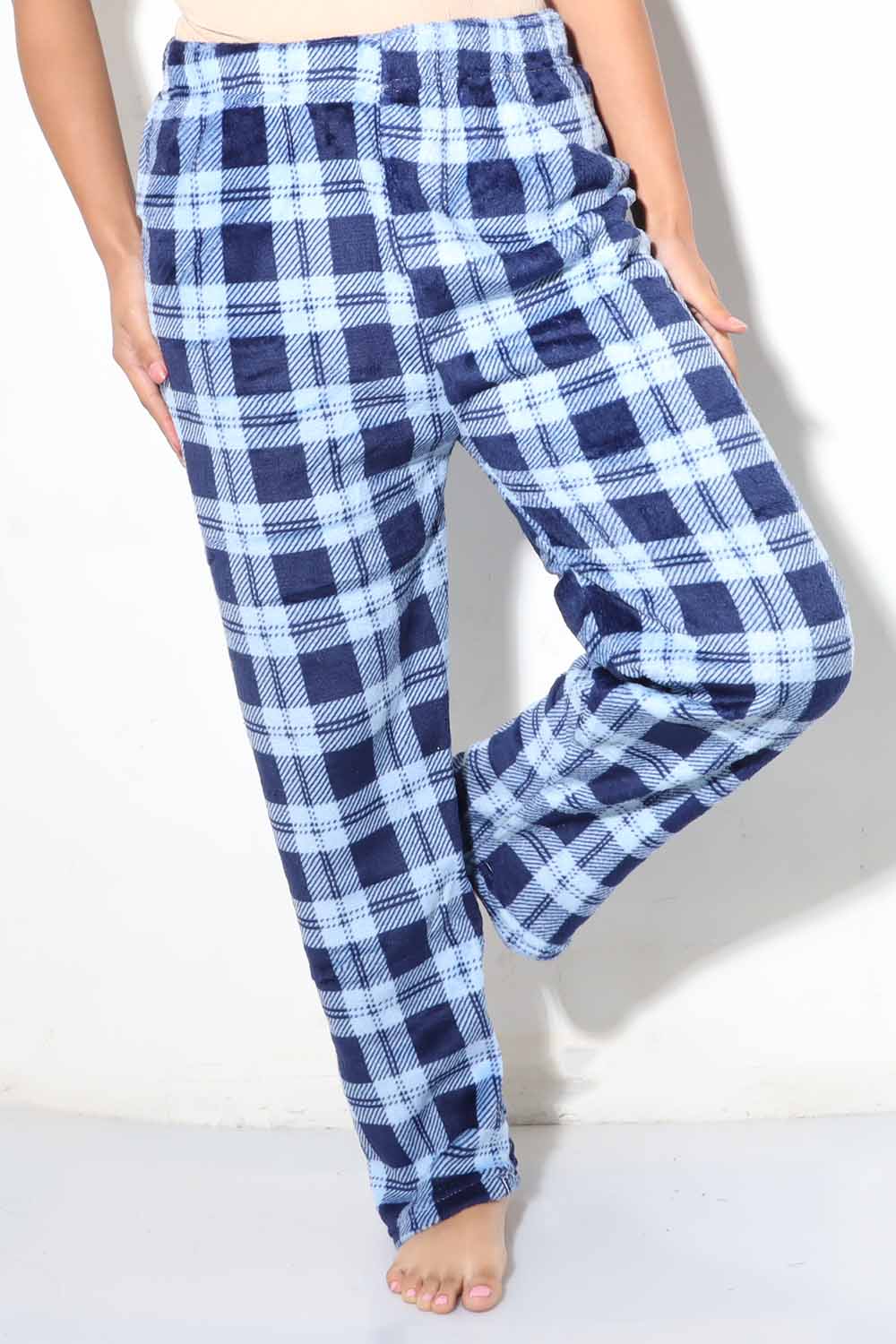 Fleece Plaid Pajamas, Assorted Color Pack